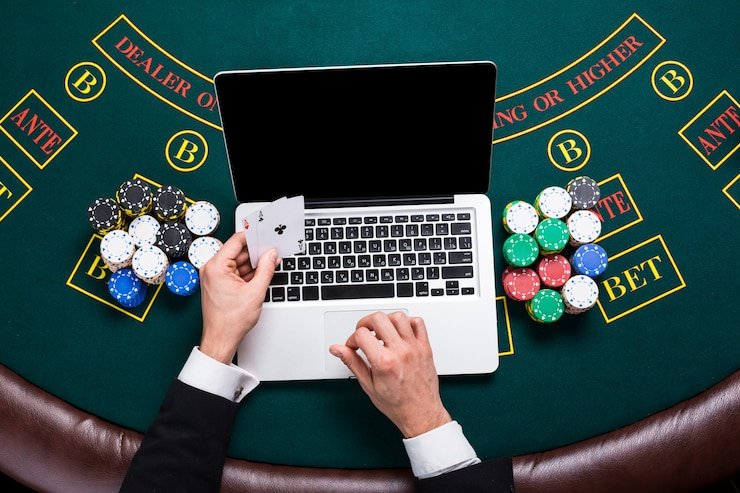 Tata letak meja Ceme Online dengan penempatan taruhan